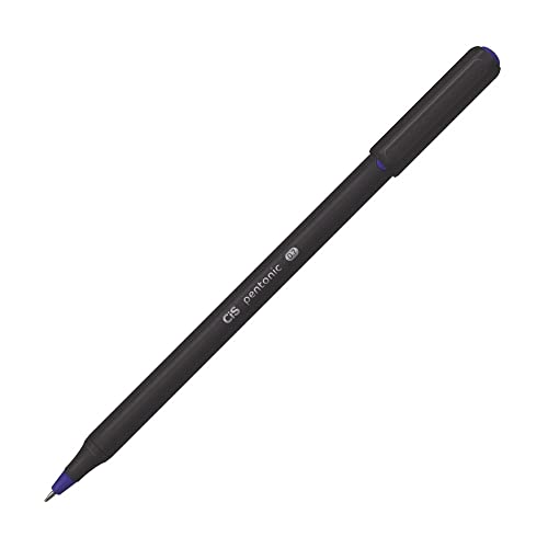 Caneta Esferográfica CIS Pentonic 0.7mm, Estojo com 10 unidades sortidas