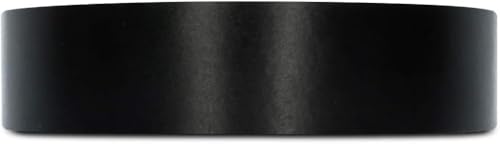 WoodPress® 22mm Matt Black Melamine Edging, Pre-Glued Veneer Tape – 7.5m Roll - Iron-On for Easy DIY Application – Will Cover the Edge of a Standard MDF Panel