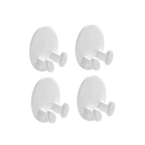 Colgadores Adhesivos Blancos Marca Mikikit