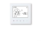 Panel de control de temperatura inteligente para calefacción de suelo eléctrico Tuya con soporte de voz para Alexa Google Home Alice (calefacción eléctrica)