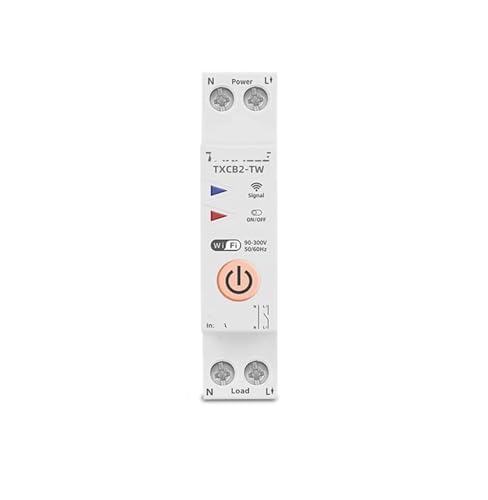 Compteur d'énergie TXCB2-TW 40A disjoncteur 1P+N sans mesure pour tableau électrique