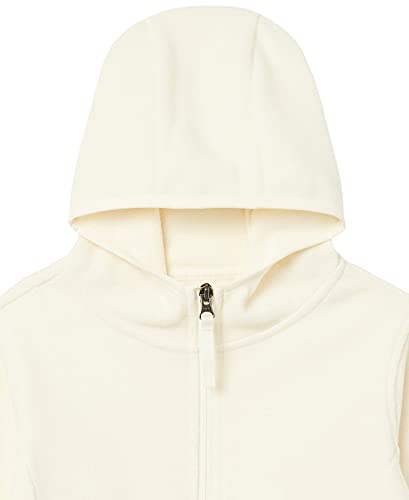 Image of Amazon Essentials Girls and Toddlers' Polar Fleece Full-Zip Hooded Lightweight Jacket, Insulated