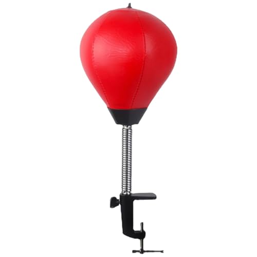 Balles de vitesse pour sac de boxe avec pince de bureau pour entraînement de réflexes à la maison