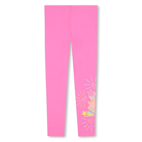 Billieblush U21321 Leggings für Mädchen, Flash Pink, 6 Jahre