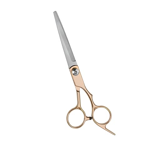 ZXfad 1pcs Tijeras de Peluquería Profesionales, Cortapelos de Acero Inoxidable, 6 Pulgadas.