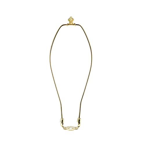 Patikil 1/4-27 Lamp Finial Ball Cap Knob, 2 Pack Lamp Shade Harp Top Screw Decoration For Table Lamps, Solid Brass #TOP5