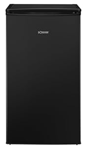 Bomann® Gefrierschrank klein | 4 Sterne-Gefrierfach | Tiefkühlschrank 3 Fächer | leise | ≤ -18°C | Türanschlag wechselbar | 60L Mini Freezer | kleiner Gefrierschrank | GS 7256 schwarz