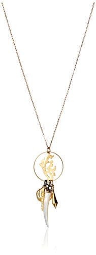 Wendy Mink Gold Charm Pendant Necklace