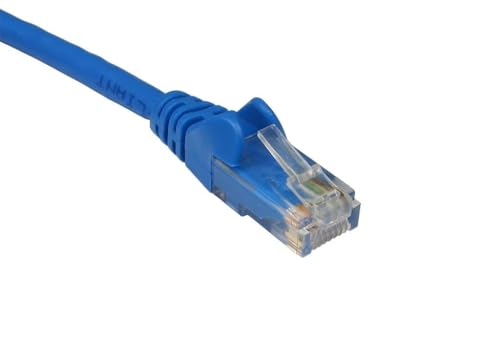 kenable CAT6 Ethernet Cable UTP RJ45 Network Patch Lead LSZH CCA 24AWG Gigabit LAN Cable Blue 2m