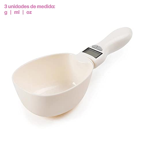 Colher Medidora Dosadora MADOG Fit Balança Digital Visor LCD