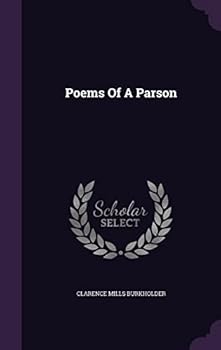 Hardcover Poems Of A Parson Book