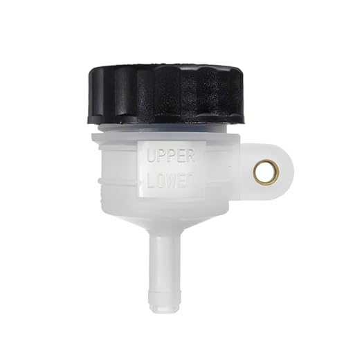 LE LEFOSSI Universal Motorcycle Foot Rear Brake Master Cylinder Tank Oil Cup Fluid Bottle Reservoir