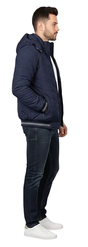 Image of Export Quality Reversible Puffer Jacket in GLD Material best for Winterwear /Hiking /Biking /Camping /Mountaineering /Fashion & Casual Wear(Control Temperature up to 3 Degree Celsius)(3C)