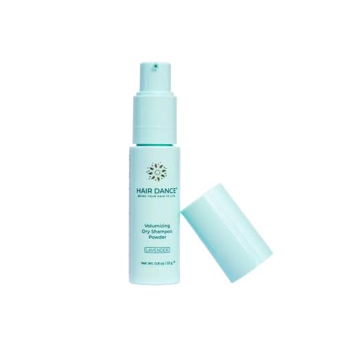 Dry Shampoo Powder NEW Non-Aerosol bottle, Same Product, Natural and Organic Ingredients, No Benzene, Vegan and Cruelty Free, for all Hair Colors, Free of Talc and Parabens. Lavender Oil Scented. Size 0.8 ounce