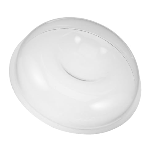 GLSTOY アクリル製茶色落地灯灯罩 凹盤デザイン採用の北欧風ドラムシェード 床置き照明カバー リビング 寝室 結婚式装飾に 均一で目に優し