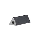Ersatzschneide | 1 Stück | für STUBAI Bolzenschneider 780 mm + 920 mm mit auswechselbaren Dreikantschneiden | Ersatzteil für Metallschneider, zum Schneiden von Baustählen, Bolzen, Drahtstiften