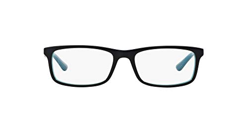 Image of Ray-Ban Unisex Clear Lens Rectangle Frames - 0RX5337I