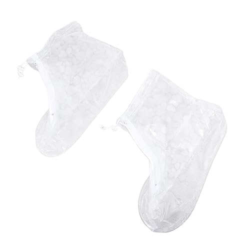 Mipcase 1 Pair Rainproof Overshoes Waterproof High Tube Rainshoes Non-Slip Lightweight Easy to Wear
