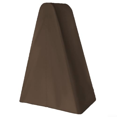 Zoegneer Housse de protection en tissu Oxford à chevrons pour échelle de piscine d'extérieur (couleur café)