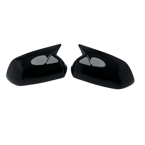 Couvercle boîtier rétroviseur noir brillant style klaxon pour Polo 9N 2005-2012