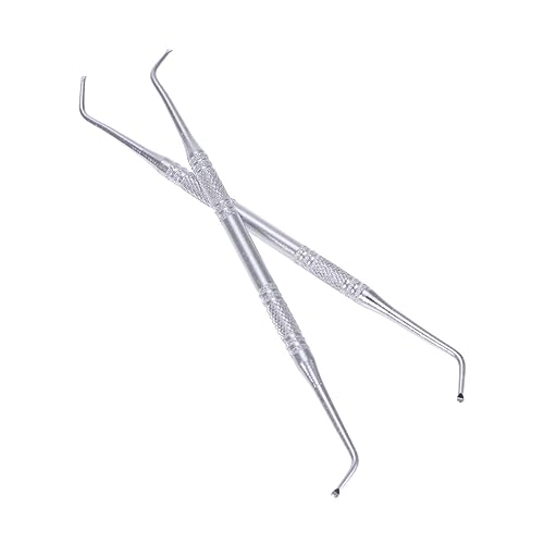 HONMEET Cuticle Peeler Scraper Tool Portable Nail Shaving Spoon for Family Use