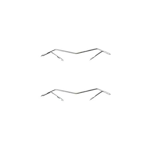 Image of Detroit Axle - Front Brake Pads for 2006-2007 Mazda 6 [Turbocharged] Ceramic Brake Pads w /Hardware Replacement