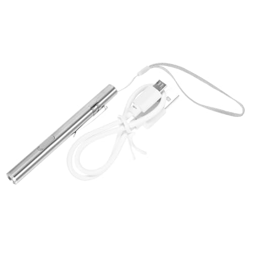 Lampe stylo médicale LED 2w rechargeable en acier inoxydable à haute luminosité constante