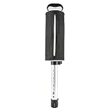KYTAI Golf Ball Retriever Telescopic, Ball Retriever Tool with Golf Balls Shag Bag (Black+Silver)