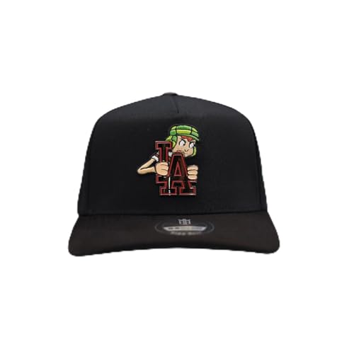 BIGG BOSS HAT LA Chavo Black - Premium Hat for Men,Caps for Any Occasion, Men's Baseball Cap, Men's Caps Adjustable, Men Hats Black Snapback Hat - Adjustable Hat