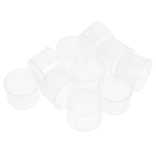 FELTECHELECTR Vasos Medidores De Líquidos 15 Ml Transparentes De Pp, Graduados Alta Claridad, Reutilizables Para Medicamentos, Dosificación Precisa Laboratorio y Cocina, Paquete De 10 Unidades