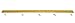 Vestil SB-108 Plastic Speed Bump Concrete Hardware 106 in. x 10 in. x 2 in. Yellow