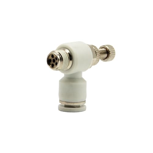 Valve d'accélérateur ASL12-04 à filetage étanche pour régulation de débit