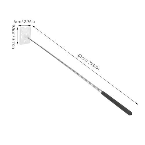 Garneck Parkkarte Halter Stick Verlängerbarer Mautkartenhalter Für Auto Praktischer Kartenhalter Für Zahlungen Transparentes Design Für Parkplatznutzung