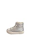 Tommy Hilfiger Damen-Schuhe - High Top Lace-Up Sneaker Jungen Turn-Schuhe, Farbe:Weiß, Schuhe NEU:EU 39