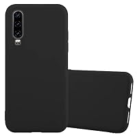 Cadorabo Custodia Morbida Candy Per Huawei P30 Pro - Cover Sottile In TPU Nero, Ultra Slim Antigraffio - 3