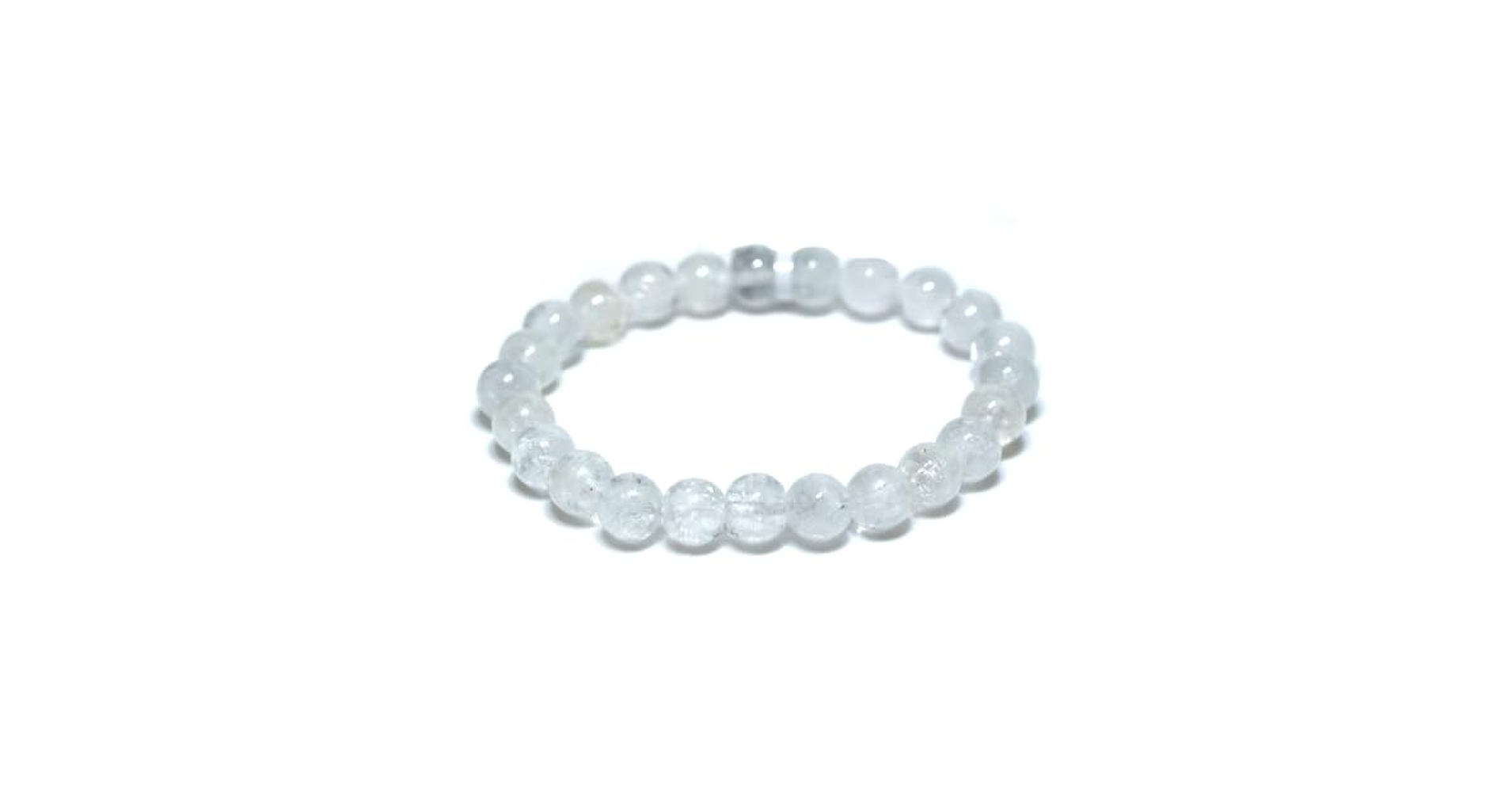 アポフィライト8〜8.5ミリ珠ブレスレット