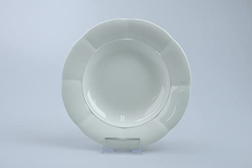 Villeroy & Boch Plato hondo Damasco, color blanco
