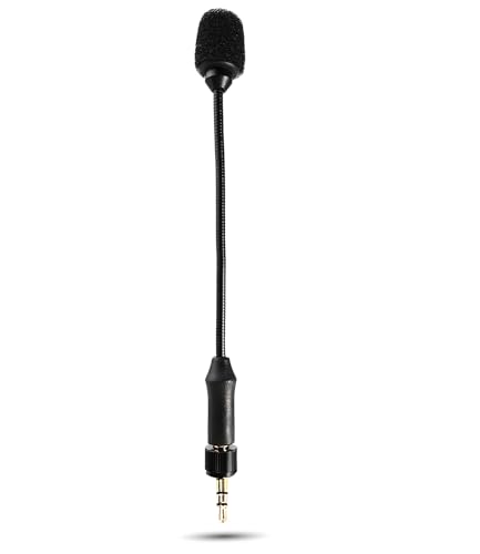 Movo MV-M101 Gooseneck Omnidirectional Microphone for WMIC70, WMIC80, Saramonic UWMIC15, UWMIC9 & UWMIC10 Wireless Transmitters