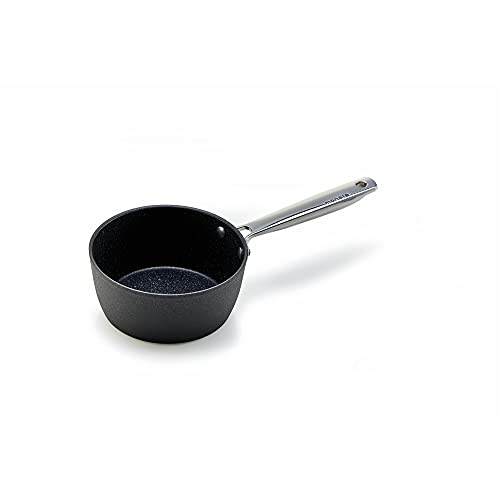 Moneta Armonia Induction Casserole, Saucepan in Stainless Steel, Suitable for All Stovetops,16 cm