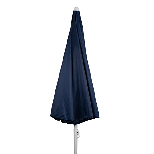 PICNIC TIME 5.5 Ft Portable Beach Umbrella, Lightweight UV Protection Sunshade with Tilt Pole & Carry Bag, Outdoor Canopy Umbrella for Beach, Sand, Pool, Patio, Camping, Travel, or Backyard Shade, (Navy Blue) - Image 8