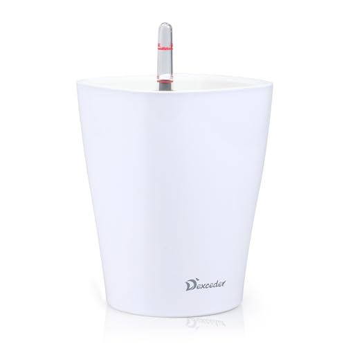 Dexceder 6x7 Self Watering Planter (White)
