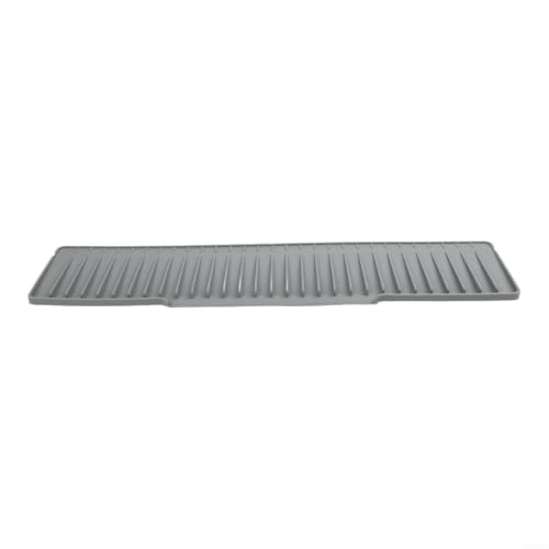 Alfombrilla de silicona de alta calidad para grifo de encimera en gris y blanco 2
