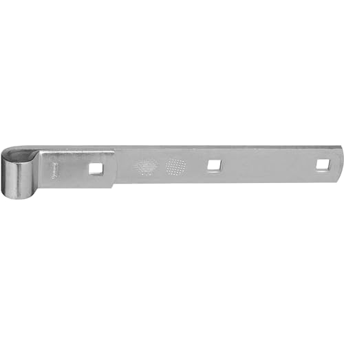 National Hardware N130732 Safety Gate Hook Zinc Plated, 10" x 5/8"/6", Brass