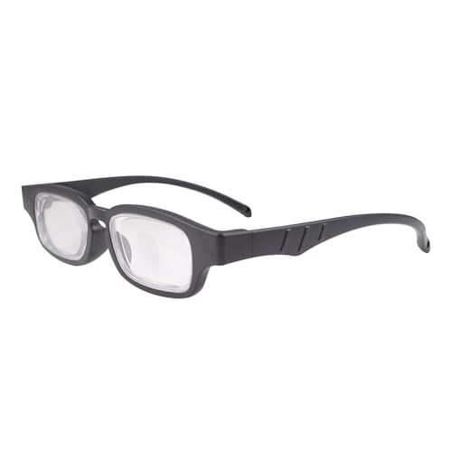 ASMCA Flex Focus Reading Glasses Dial Vision Adjustable Magnifying Glasses For Seniors Women Men, Black