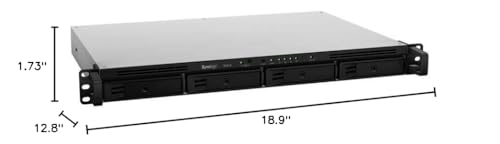 Image of Synology RX418 4bay Expansion Unit (Diskless) 44 mm x 480 mm x 325 mm