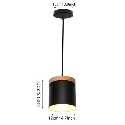 Lámpara colgante con mando a distancia y bombilla LED recargable sin cableado 7