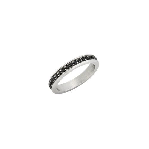 ANELLI misura 25 Breil Collezione LIGHT ROW, Anello Uomo in Acciaio, Gioiello idee regalo uomo