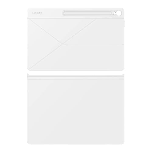 Image of Samsung Galaxy Tab S10 FE+ Smart Book Cover for Galaxy Tab S10 FE+, Detachable Platform, PC-Like Experience, Wireless Keyboard Sharing, White