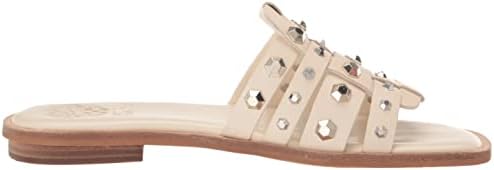Vince Camuto Women's Footwear Women's Neverna Studded Flat Sandal, Creamy White, 8.5 | Image 5