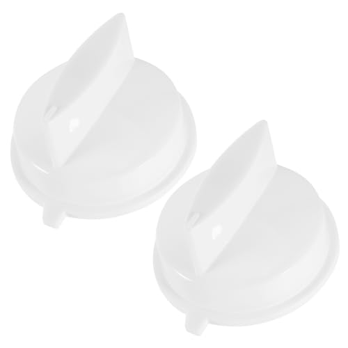 MAGICLULU 2pcs Microwave Oven Control Knobs for Timer Adjustment User-Friendly Replacement Parts for Microwave Models Easy to Install Convenient Cooking Accessory